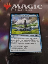Mtg. Sanctum of Calm Waters. Core Set 2021. Nm