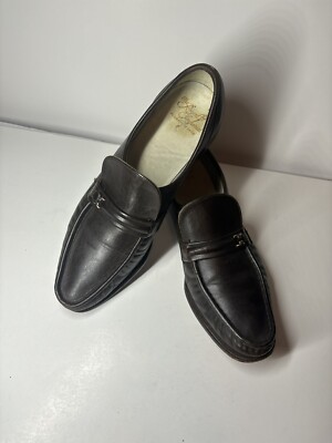 Vintage Florsheim ROYAL IMPERIAL Brown slip-on Loafers 9 B  display picture 2