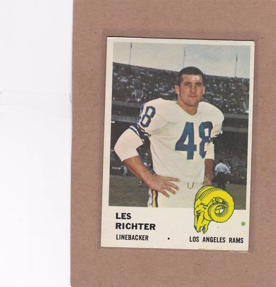 Les Richter trading card