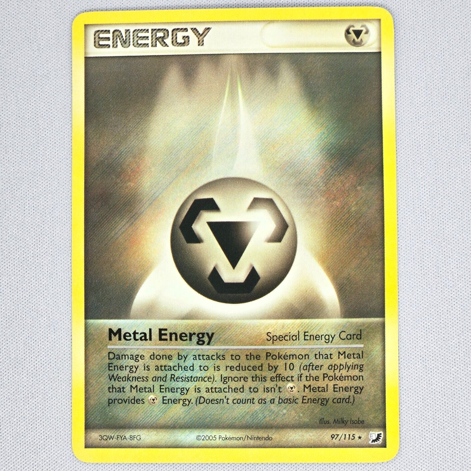 Metal Energy 97/115 Unseen Forces Regular Rare Vintage Pokemon Card English LP