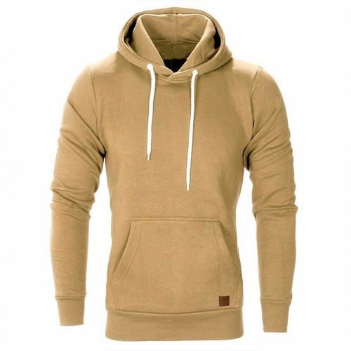 Herren Winter Hoodies schmale Passform Kapuzenpullover Outwear Pullover warmer Mantel Jacke - Bild 17 von 21