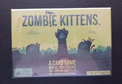 New Zombie Kittens Party Game, The Evolution Of Exploding Kittens Card Games