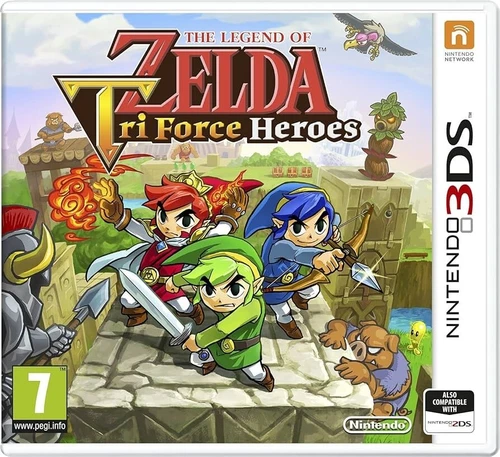 The Legend of Zelda: Triforce Heroes - Nintendo 3DS - Blue Tag ITA Sealed