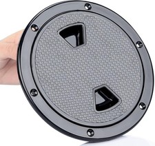 Marine Grade Round Non Slip Inspection Hatch Cover for Boat and Yacht Use