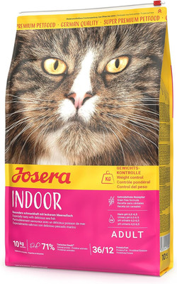 JOSERA Indoor Cat (1 X 10 Kg) | Adult | Premium Trockenfutter Für Ausgewachsene 