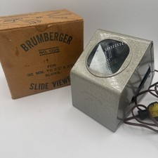 Brumberger No. 1225 Slide Viewer for 35MM to 2 3/4"  2 3/4" Slides. T14 