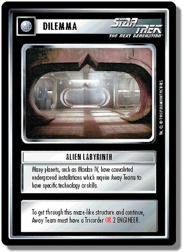 Alien Labyrinth - Alternate Universe - Star Trek CCG 1E - Picture 1 of 6