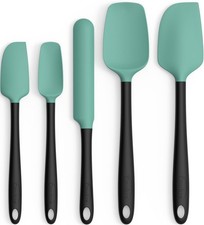 Silicone Spatula Set of 5,High Temperature Resistant, Food Grade Silicone, Dishw