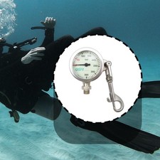 Diving Pressure Gauge High Pressure Gauge Diving Gear 350Bar for Underwater