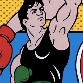 Punch-Out!! Poster 18" x 24" Print Game Room NES Punch Out Nintendo Wall Art