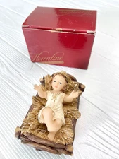 Florentine Collection BABY JESUS In Creche or Manger Christmas Nativity Italy