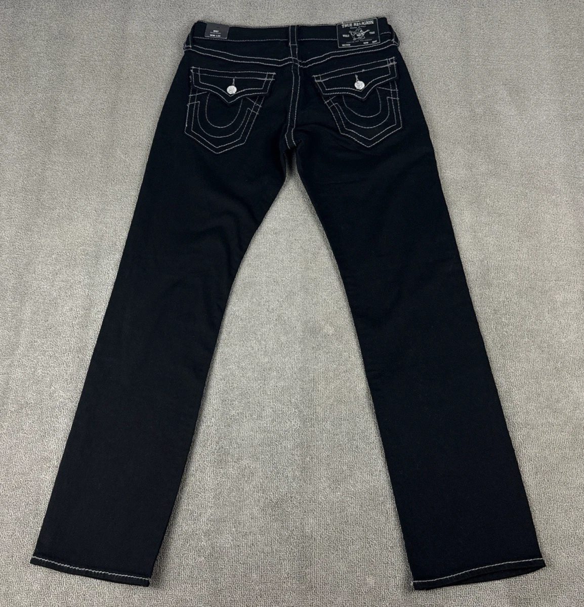 True Religion Black Jeans for Men for sale - eBay