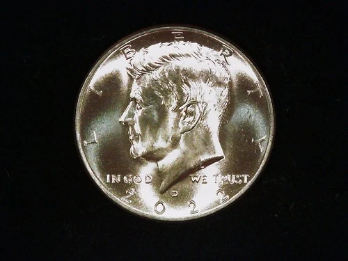 2022-D Kennedy Half Dollar AU+++ (1). Free Shipping!