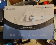 Vankyo Leisure 570D 1080P FHD Smart Projector. New In Box