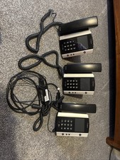 Polycom VVX 600 IP Touchscreen Phone Black Set Of 3