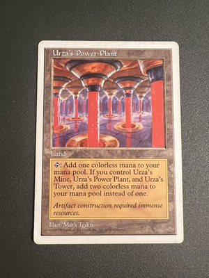 #ad #ad MTG Urza#x27;s Power Plant Fifth Edition Land $0.99