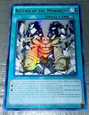 YuGiOh! Return of the Monarchs - Ultra Rare Holo (MP14-EN173) 1st Ed NM Mega Tin