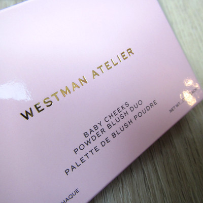 NEW WESTMAN ATELIER BABY CHEEKS POWDER BLUSH DUO SUEDE SABLE .17 OZ