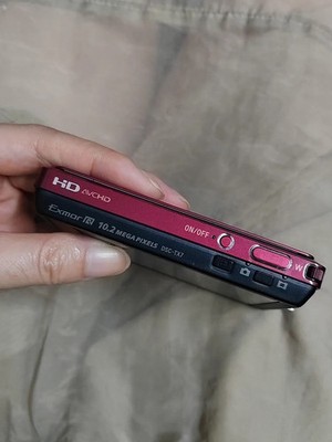 Sony Cyber-shot DSC-TX7 Red 10MP 4x Optical Zoom Digital Camera
