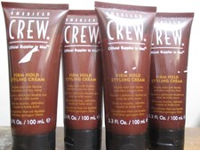 Lot of 4 American Crew Firm Hold Styling Cream 3.3 oz Pliable Flex Hold