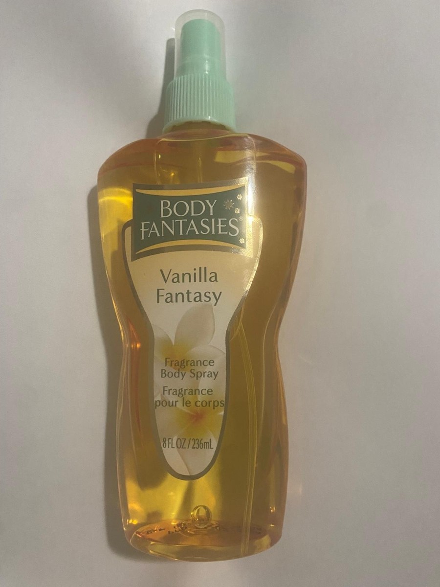 BODY FANTASIES-Vanilla Fantasy -Fragnance body spray-236 ML | eBay