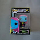 Disney Funko Pop! Nightmare Before Christmas Sally Black Light #16 Figure