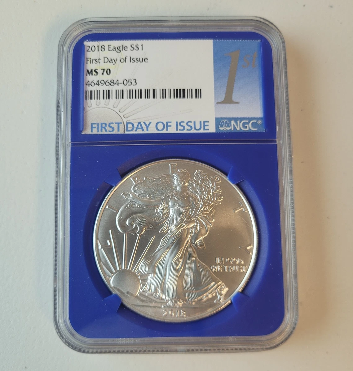 American Eagle MS 70 Graded 2018 Silver Bullion Coins for sale | eBay
