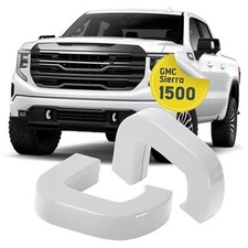Tow Hook Cover Compatible with GMC Sierra 1500 2019, 2020, 2021, 2022, White