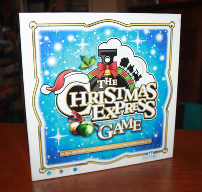 The Christmas Express Board Game - All Aboard! Race to North Pole! Outset 2019