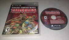 TMNT TEENAGE MUTANT NINJA TURTLES MUTANTS IN MANHATTAN PS3 PLAYSTATION 3 CIB