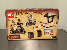 LEGO Indiana Jones 7620 Motorcycle Chase Sealed Retired 2008 &ndash; Box Wear &ndash; Rare