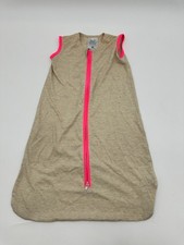 NEW HALO Sleepsack Ideal Temp, Baby Wearable Blanket, TOG 1.0, Oatmeal/Pink, S