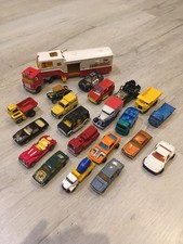 Lot d anciennes voitures  Majorette Matchbox Norev Corgi…