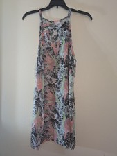 Arizona Jeans women's petite large floral tank, beach dress