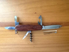 Victorinox Swiss Army Knife Spartan Wood w/8 Tools