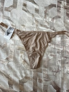 NwT Calvin Klein Women (LARGE) IDEAL STRETCH MICRO STRING THONG QD5115-200