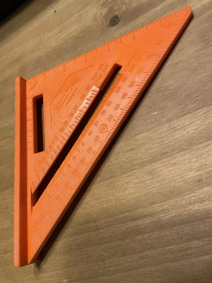 Johnson Level RAS-70 Alta Visibilidad 7" Plástico Viga Cuadrada Triángulo EE. UU. Foto 4 de 4