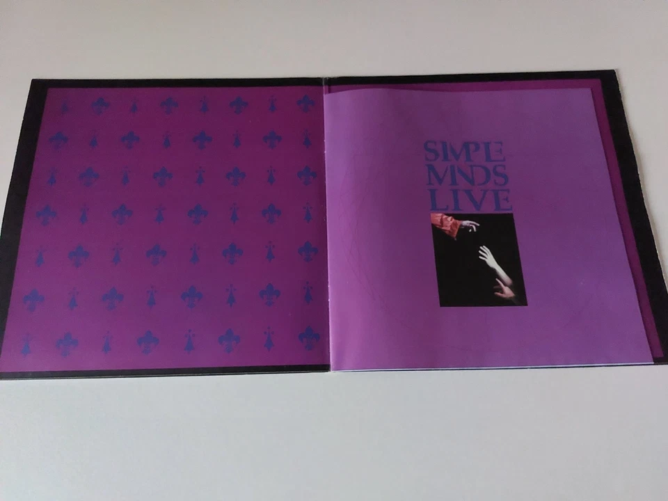 Live in the City of Light- Simple Minds Double LP Virgin 1987 + Booklet - Image 3 of 4