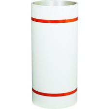 Amerimax 6912457 Trim Coil, 50 ft L, 0.018 Gauge, Aluminum, Lomar White