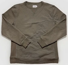 Taylor Stitch Sweatshirt Mens Size 40 Medium The Fillmore Crewneck Olive Green