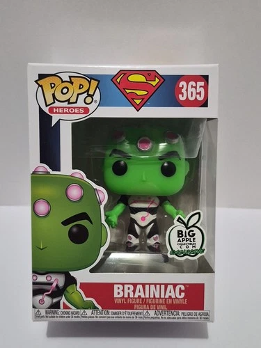 Funko Pop DC Super Heros Brainiac 365 Big Apple Collectibles Exclusive