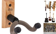 CC01KOAK Hardwood Home  Studio Guitar Hanger Oak