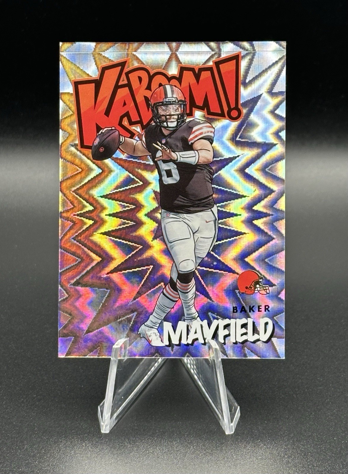 2021 Panini Absolute Baker Mayfield Vertical Kaboom 💥 Case Hit 💥 SSP