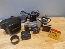 Olympus PEN F Gothic Half-Frame 35mm Film Camera Set - Vintage - WOW 