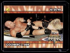 1999 Topps WCW/nWo Nitro Stickers Goldberg vs S10