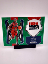 Dwayne Wade GREEN WAVE PRIZM 2021-22 Panini Prizm NBA USA Basketball
