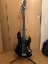 Fender Japan Aerodyne Jazz Bass PJ Noir Fabriqué au Japon