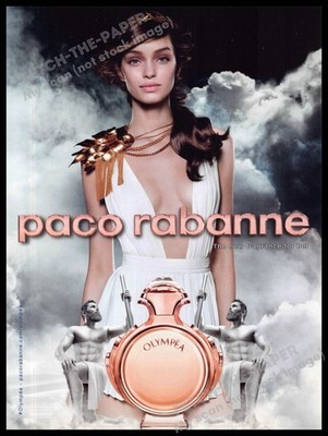 Paco Rabanne 2010s Magazine Print Advertisement 2015 Olympia (Not the product)