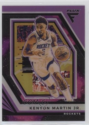 2022-23 Panini Flux Supernova Prizm 61/75 Kenyon Martin Jr #181 13w9