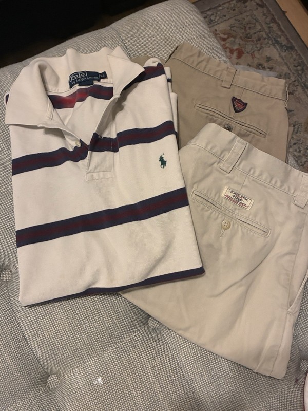 polo ralph lauren bundle, Shorts, Polo Shirt, Xl, Size 38